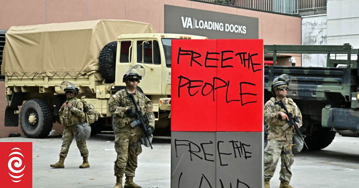 Live: National Guard on ground at Los Angeles immigration protests