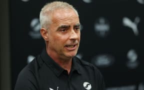 New Zealand All Whites head coach Darren Bazeley