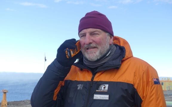 Antarctic operations general manager Mike Shapland.
