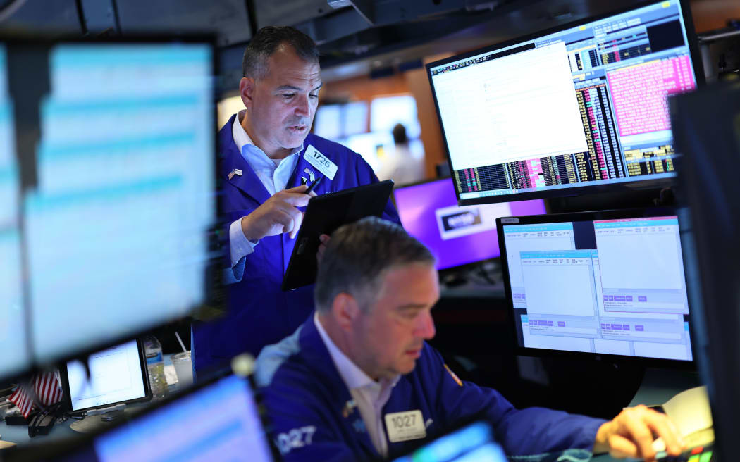 Traders work on the floor of the New York Stock Exchange in New York City on July 8.
Mandatory Credit:	Michael M. Santiago/Getty Images North America/Getty Images via CNN Newsource