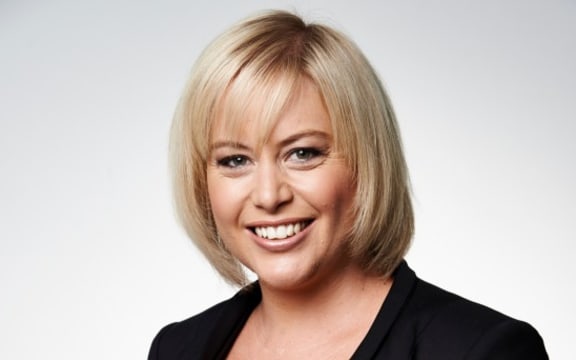 TVNZ reporter Katie Bradford, current press gallery chair.