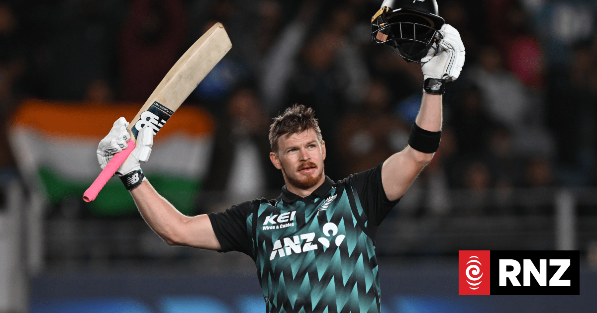 New Zealand Smash Record T20 Total Against India Led by Glenn Phillips Century