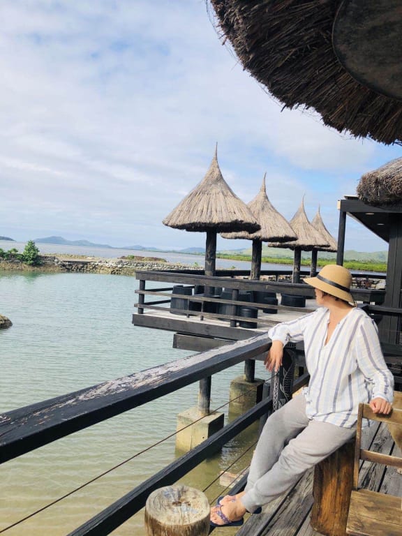 Ms Liu in Fiji. She says stranded parents have become restless.
