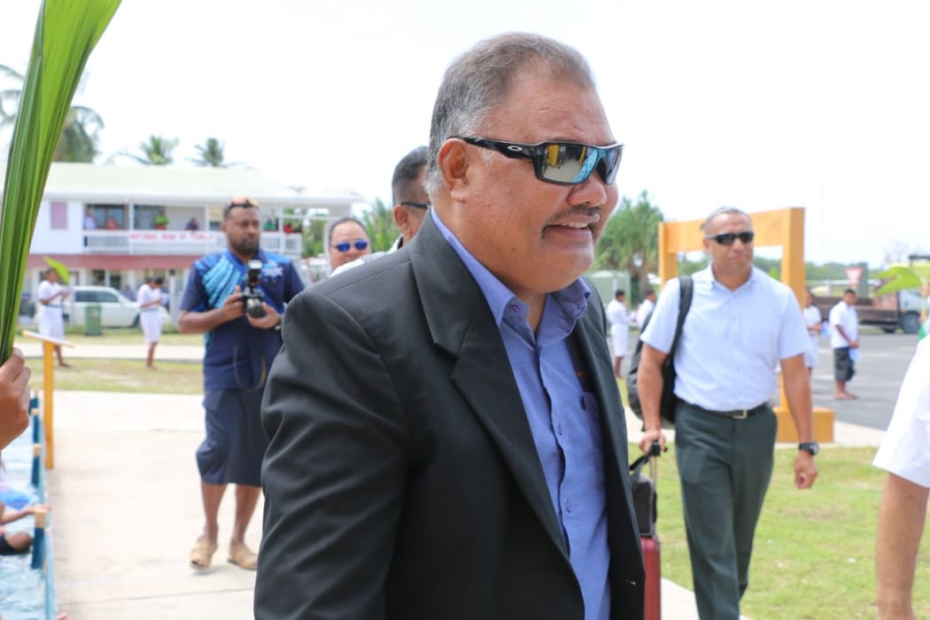 The former president of Nauru, Baron Waqa.