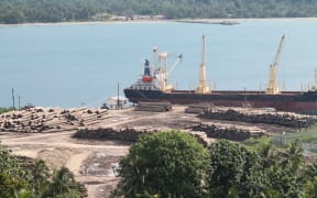 Export of round logs is the main economic activity in PNG's West Sepik province, but the profits largely go abroad.
