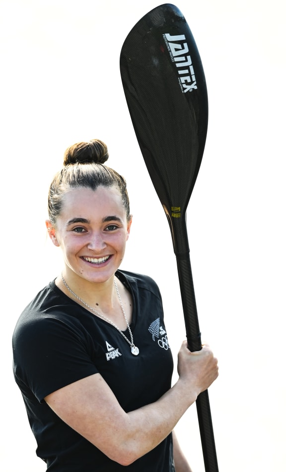 New Zealand kayak team member Alicia Hoskin.