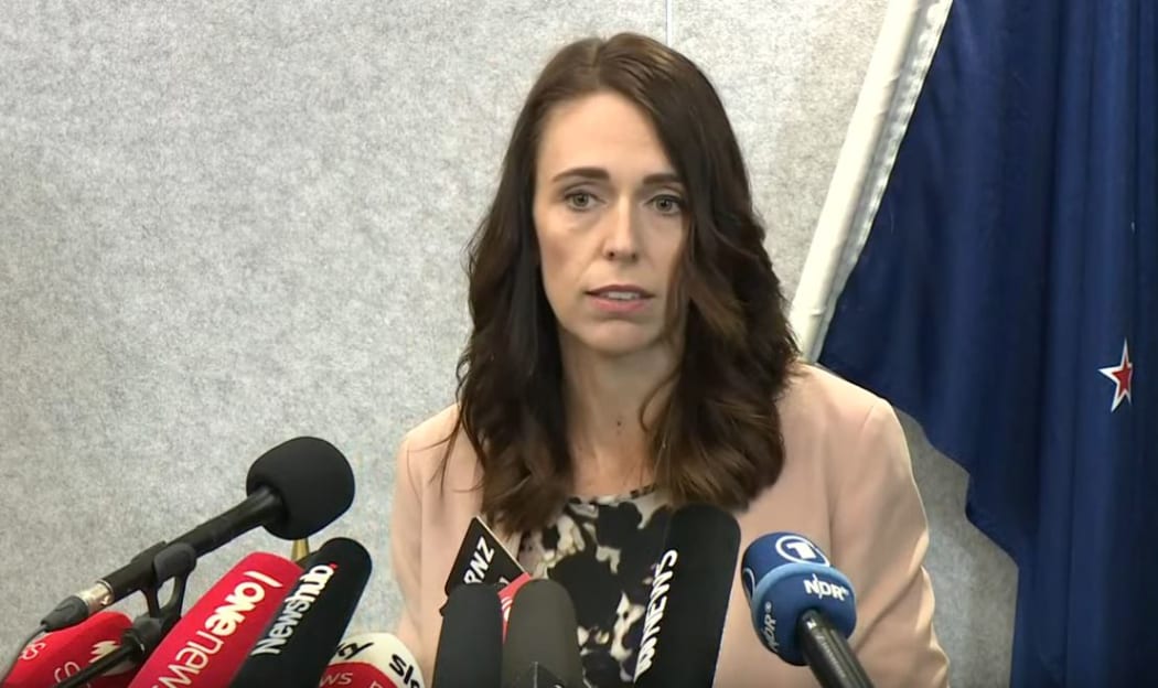 Prime Minister Jacinda Ardern speaks to media on the commemorations of the Christchurch mosque attacks and the Covid-19 outbreak, 13 March 2020.