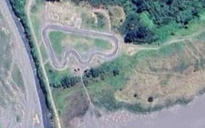 Access to the old go-kart track in Kaikōura has been blocked after a car was set on fire.
