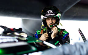 Rally driver Hayden Paddon