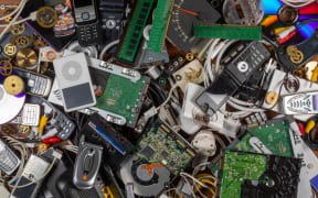 Electronic waste.