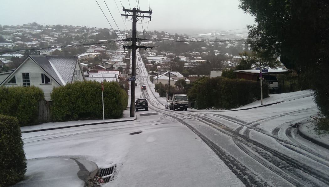 Shetland Street in the suburb of Roslyn, Dunedin.