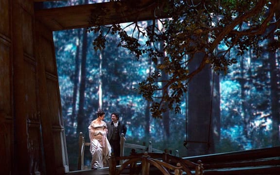 A scene from Werther at The Met