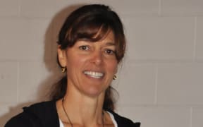 Leanne Te Karu, Whanganui/Muaūpoko, one of two pharmacists available to talk to tangata whenua at Rātana Pā
