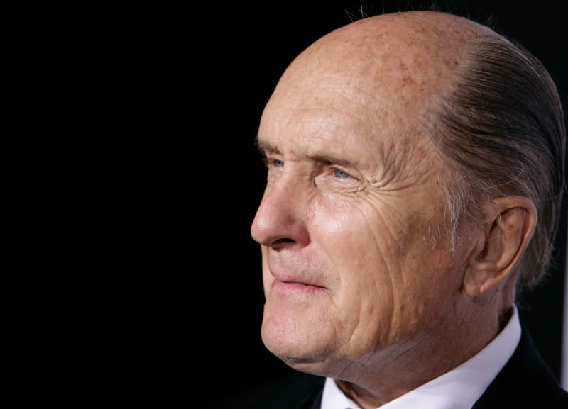 Robert Duvall arrives at the 11th Annual Entertainment Tonight/People Magazine Emmy Party in Los Angeles in September 2007.