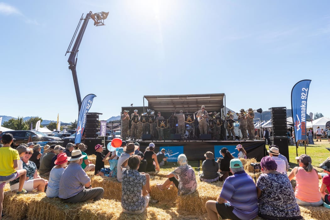 Entertainment, at the Wanaka A&P Show, March 2021