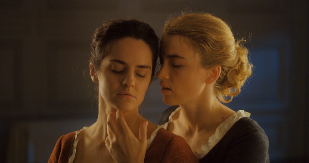 Adèle Haenel and Noémie Merlant in Céline Sciamma’s Portrait of a Lady on Fire.