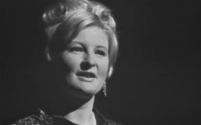 Karin Krog, screenshot from 1968 NRK television broadcast