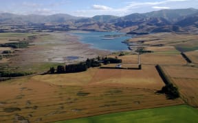Drought conditions in mid-Canterbury, January 2015