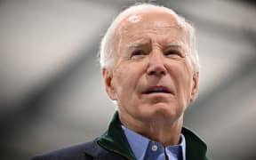 US President Joe Biden speaks during a visit to Allentown Fire Training Academy in Allentown, Pennsylvania on January 12, 2024.