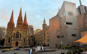 St Paul's Cathedral and Federation Square in Melbourne. The alleged plot targeted central Melbourne sites.