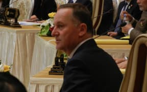 Prime Minister John Key at the East Asia Summit in Myanmar.