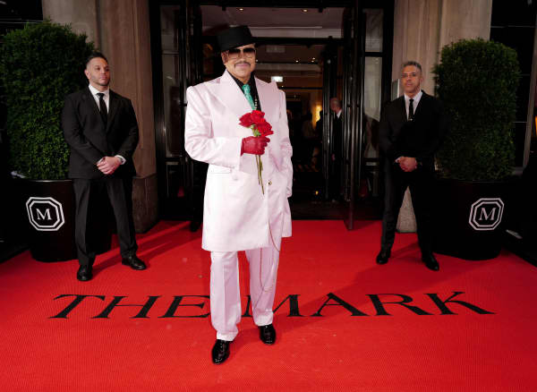 Willy Chavarria attends The Mark Hotel Met Gala 2025 on 5 May, 2025 in New York City.
