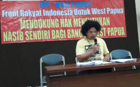 Surya Anta of FRI West Papua