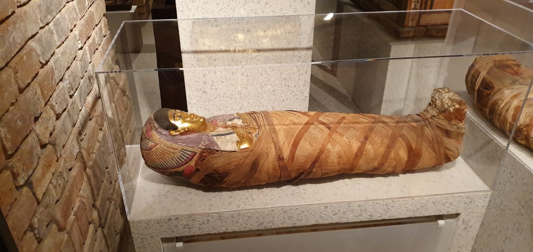 Egyptian mummies in Ägyptisches Museum Berlin