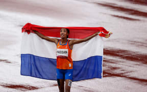 Sifan Hassan of the Netherlands.