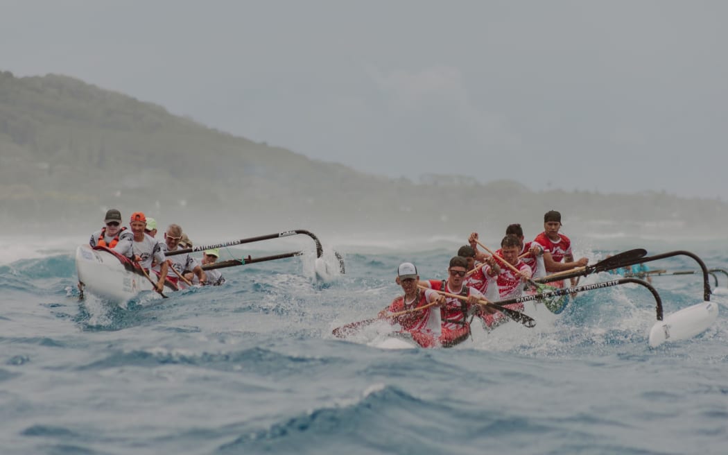 Paddlers battled rough conditions on some race days.