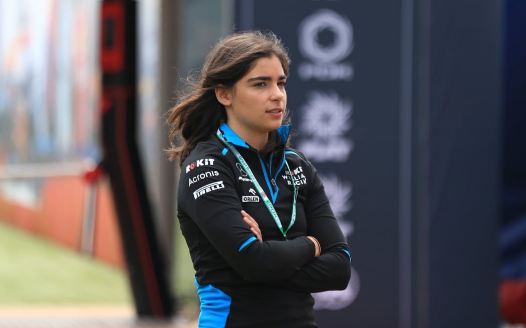 British driver Jamie Chadwick.