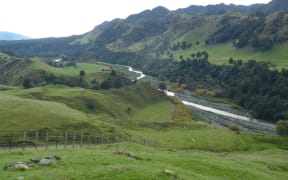The site of the proposed Ruataniwha Dam.