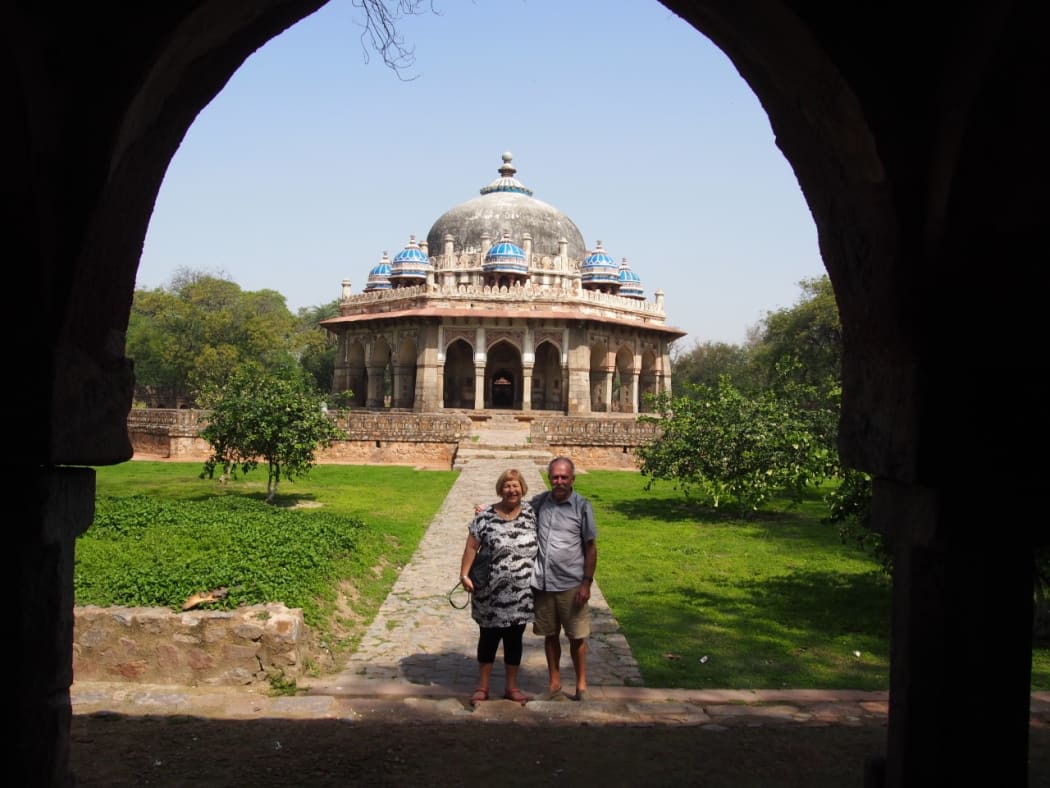 Marian and Don Stuart in India