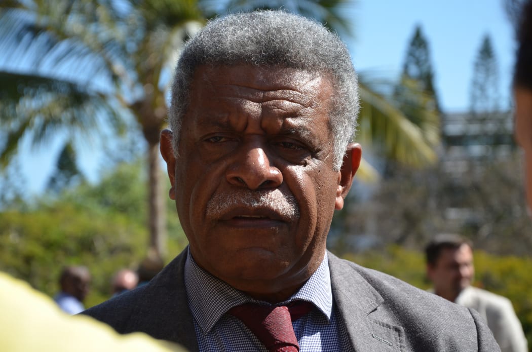 Louis Mapou of New Caledonia's pro-independence UNI Party