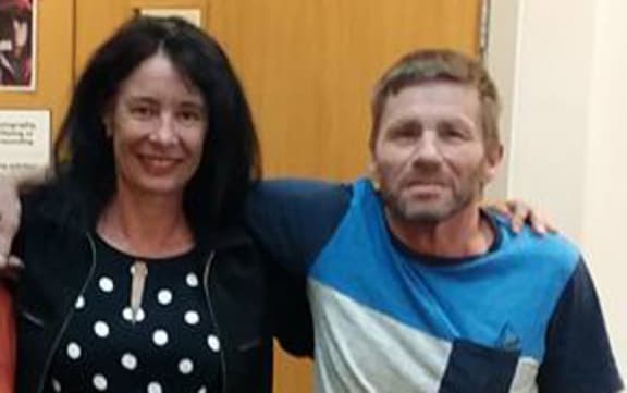 John Patrick (right), with lawyer Sue Grey, was arrested in October and will face a jury trial some time next year