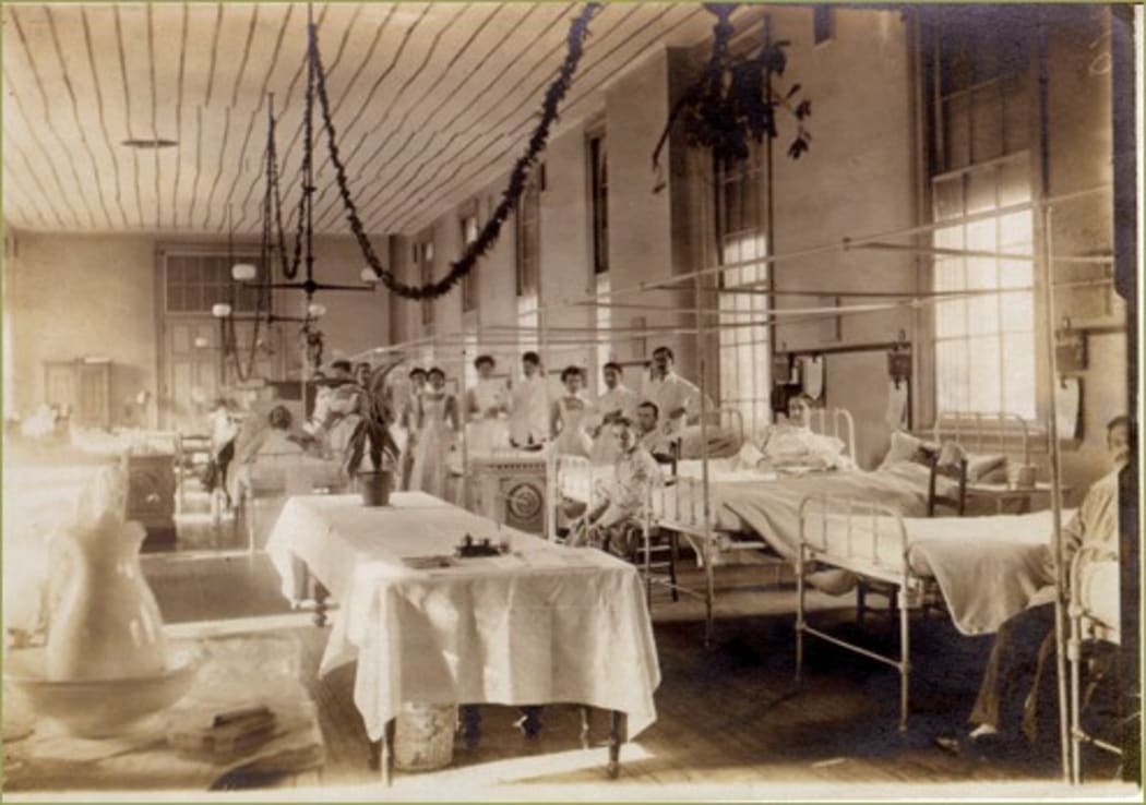 An old hospital ward (with windows)