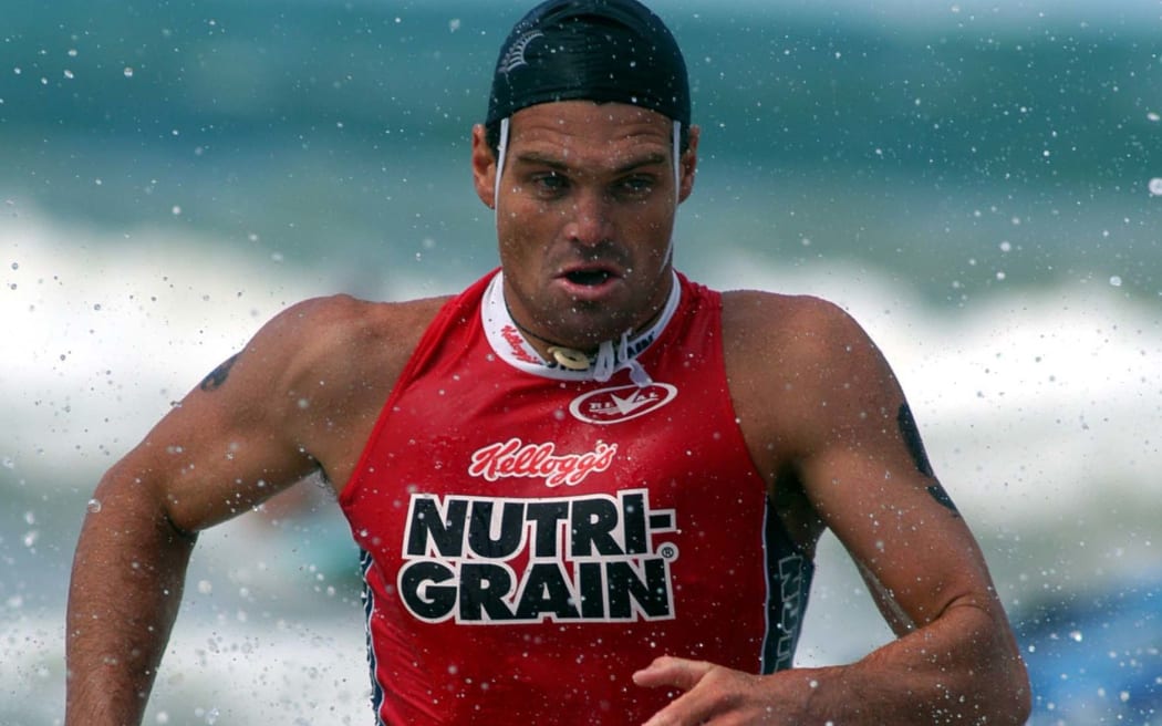 Cory Hutchings competing in 2003.