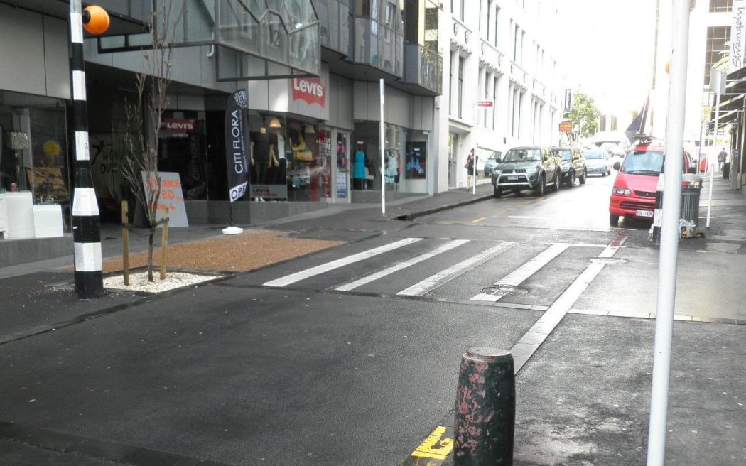 O'Connell Street before the make-over.