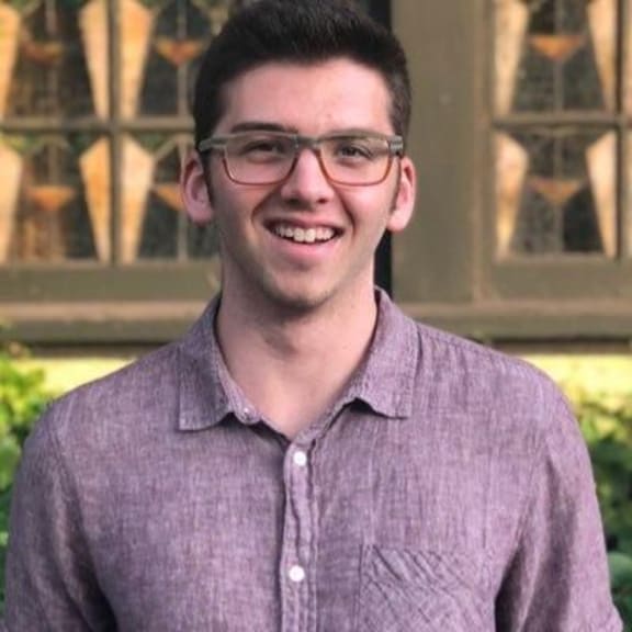 Yale PhD student Zach Silver. Researcher at the Yale Canine Cognitive Lab.