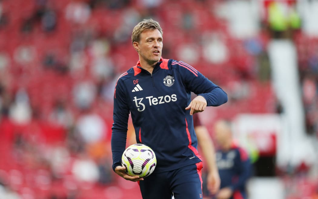 Manchester United assistant coach Darren Fletcher