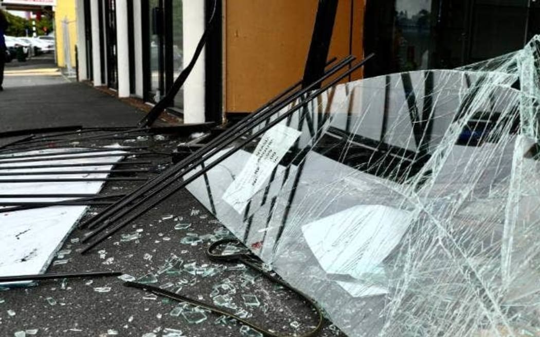 A West Auckland tobacco and vape shop will remain closed after a ram raid and robbery caused thousands of dollars of damage early on Saturday morning.
Wicked Habits on Glenmall Place in Glen Eden was hit around 1.30am on January 4.