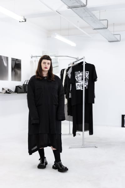 Julia Palm in the JPalm studio.