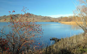 Lake Benmore in Central Otago.