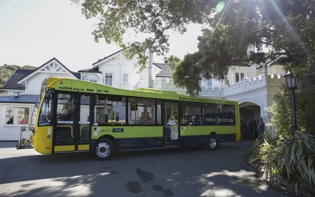 One of the new buses being rolled out in Wellington.