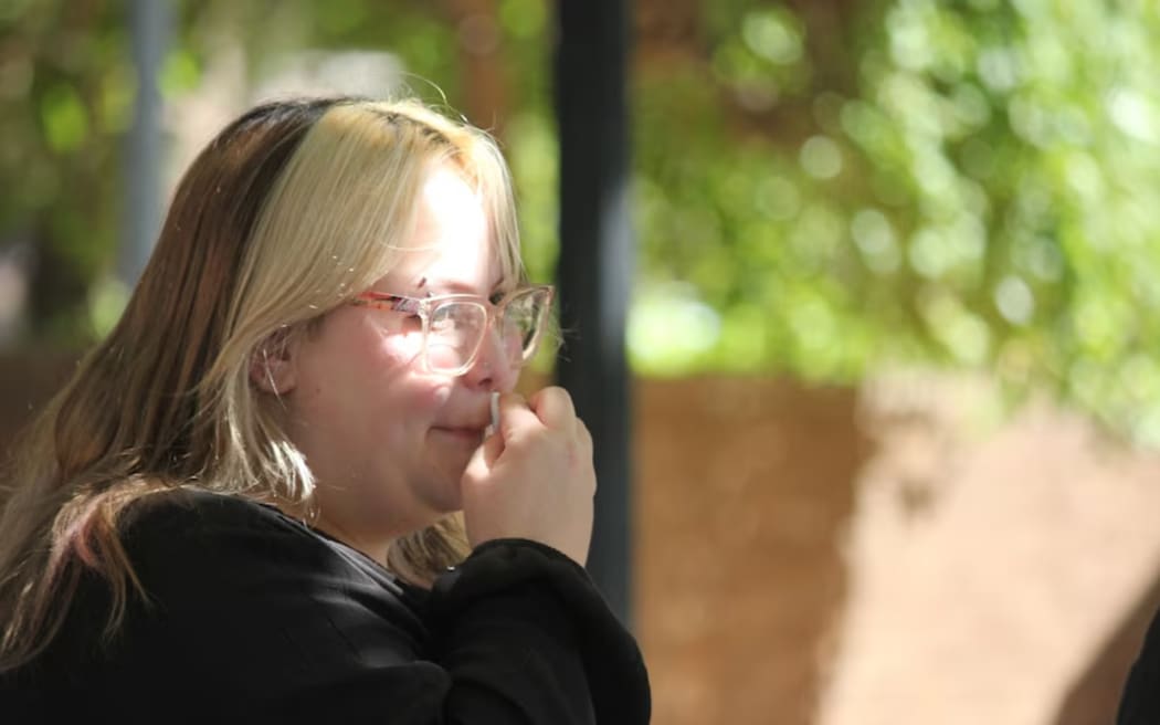 The defence told the court the pregnancy did not occur as a result of Skye Palazzese Edwards's actions.