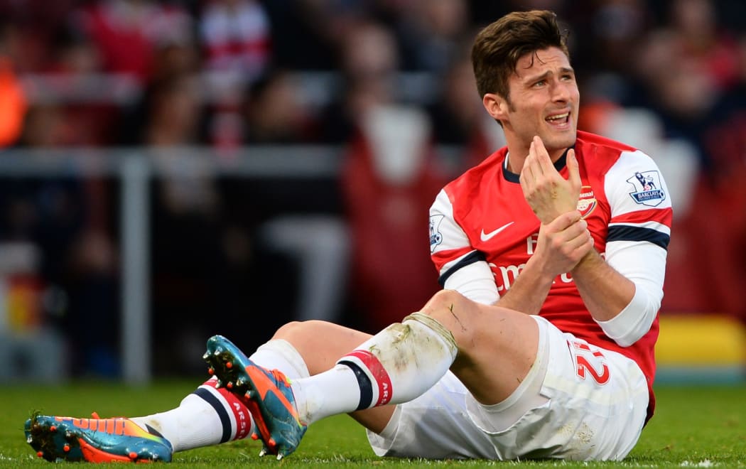 Arsenal player Olivier Giroud