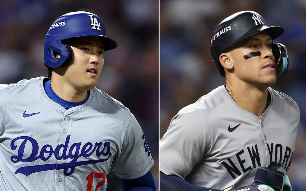 Shohei Ohtani and Aaron Judge