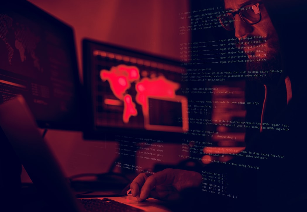 Diverse computer hacking shoot