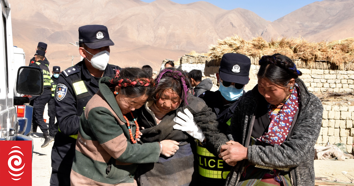 An earthquake in Tibet kills more than 120 people, and strikes an area near the holy Buddhist city