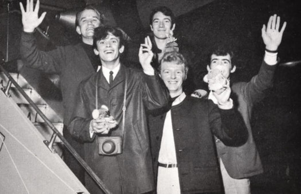 Leaving on a (turboprop) plane - Ray Columbus & The Invaders head home from Australia, 1964